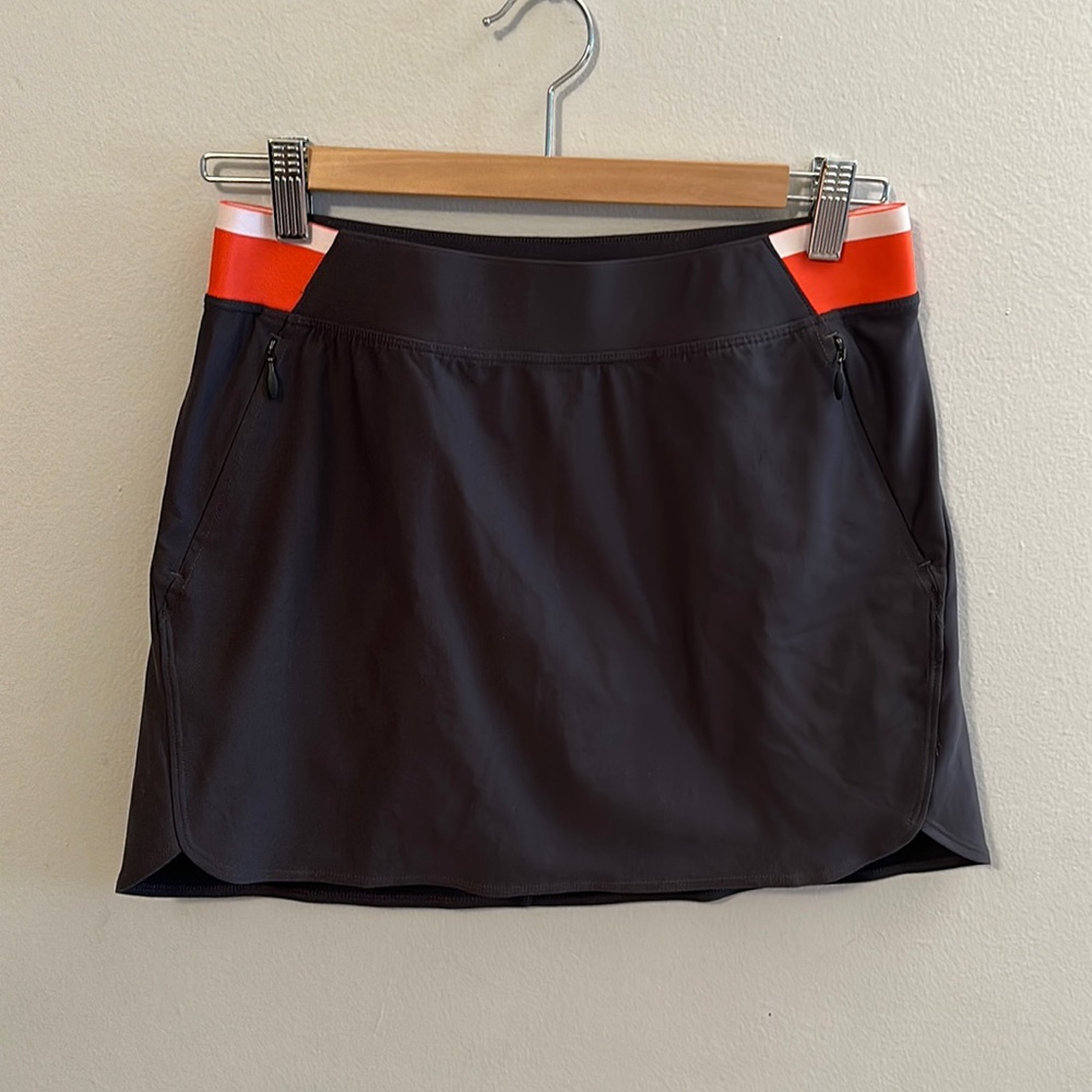 Under armor grey golf skort